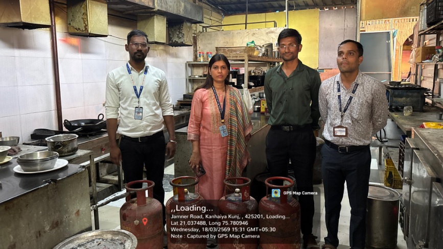 भुसावळात तहसील प्रशासनाची धडक कारवाई : 19 हॉटेल्सवर छापे, 12 घरगुती गॅस सिलिंडर जप्त